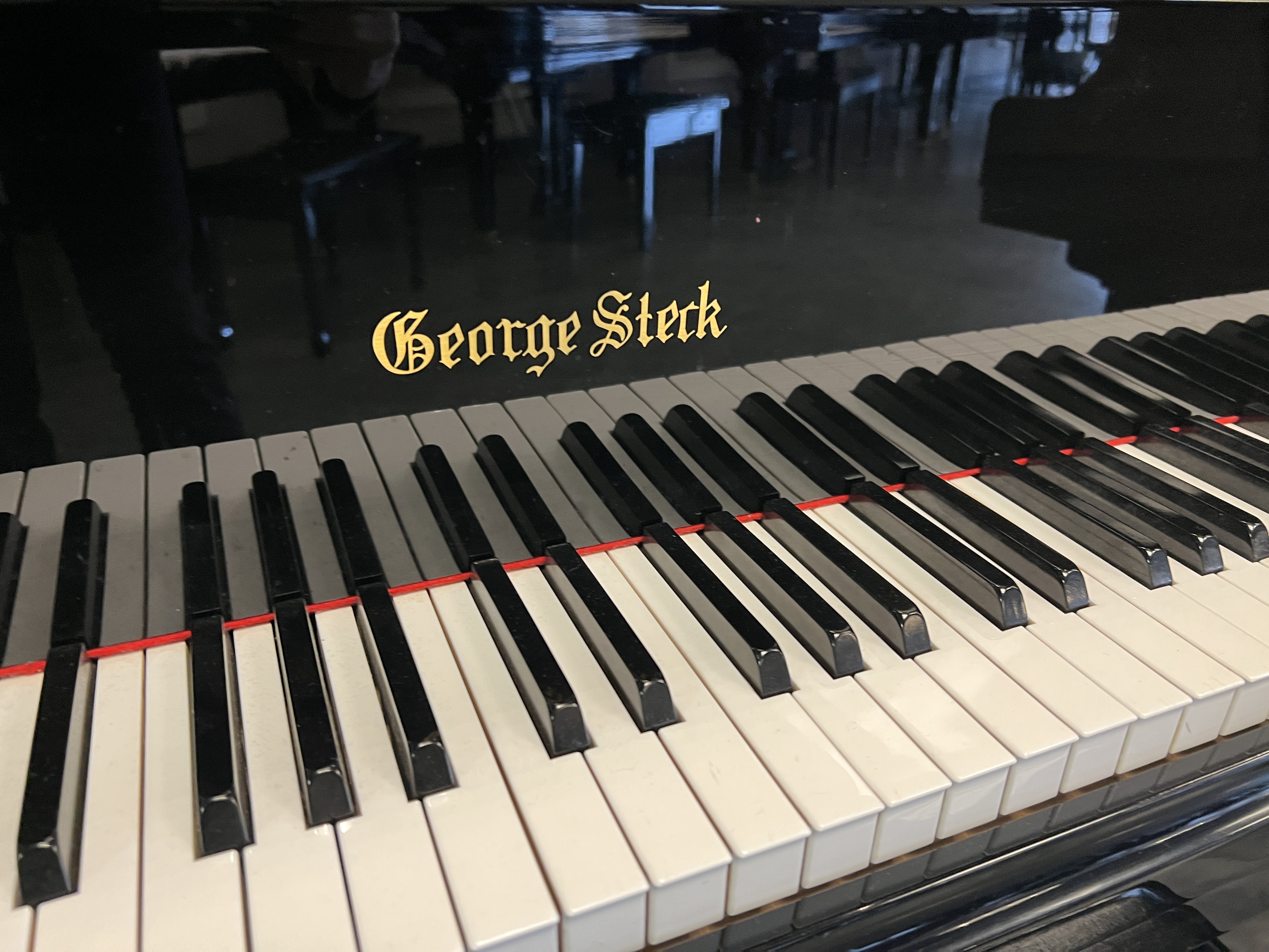 George Steck Baby Grand Player Piano